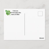 Uitnodiging voor het proeven van voedsel voor open (Achterkant)