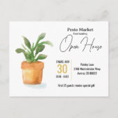 Uitnodiging voor het proeven van voedsel voor open (Voorkant)