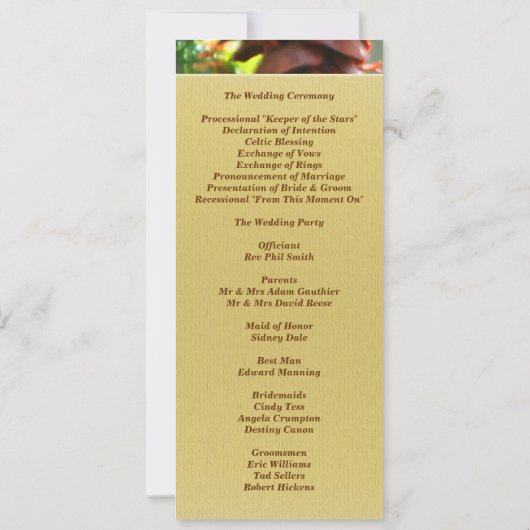 Uitnodiging voor het programma Monogram Winter Pin (Achterkant)