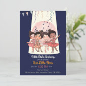 Uitnodiging voor het recital van Tiny Dancers – Cu (Staand voorkant)