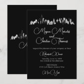 Uitnodiging voor het repetitiediner van het NYC-sy (Voorkant / Achterkant)