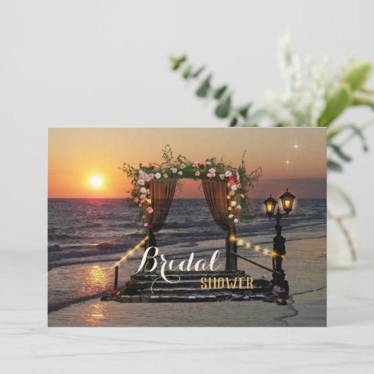 Uitnodiging voor het Roos van de Zeebodem van de B (Staand voorkant)