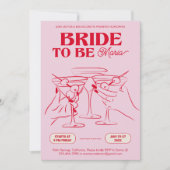 Uitnodiging voor het roze weekendfeest van de vrij (Voorkant)