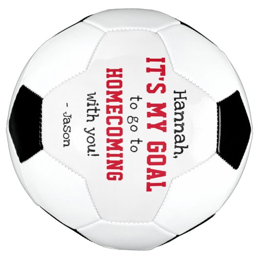 Uitnodiging voor het schoolbal: een creatieve vraa voetbal (Gedraaid)