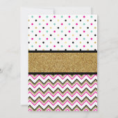 Uitnodiging voor het sms-en van de telefoon - Tien (Achterkant)