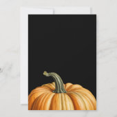 Uitnodiging voor het snijden van pompoenen voor Ha (Achterkant)