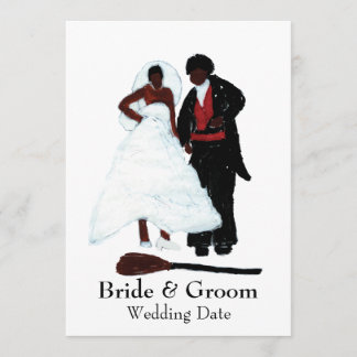 Uitnodiging voor het springen over de bezem