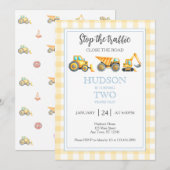 Uitnodiging voor het stopzetten van het verkeersbo (Voorkant / Achterkant)