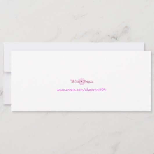 uitnodiging voor het sturen van biljet (Achterkant)