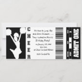 uitnodiging voor het sturen van biljet (Voorkant)