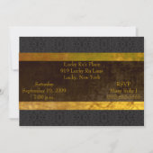 Uitnodiging voor het testen van witte wijn (Achterkant)