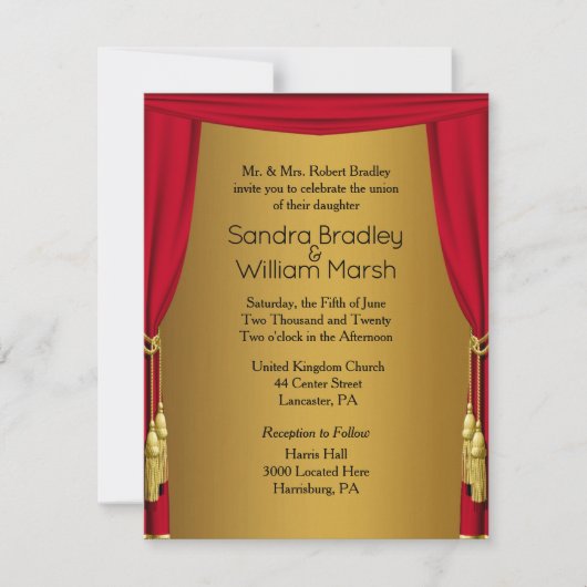 Uitnodiging voor het trekken van een filmthema 4.2 (Voorkant)