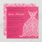 Uitnodiging voor het uitnodigen van een bruiloft (Voorkant / Achterkant)