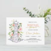 Uitnodiging voor het uitnodigen van een bruiloft (Staand voorkant)