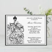 Uitnodiging voor het uitnodigen van een bruiloft (Staand voorkant)