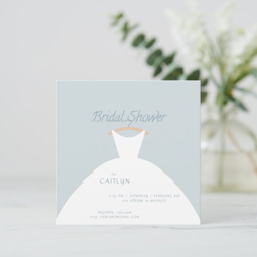 Uitnodiging voor het uitnodigen van een bruiloft (Staand voorkant)