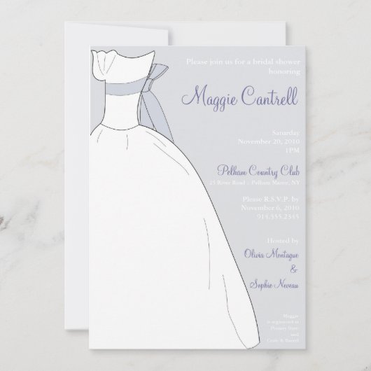 Uitnodiging voor het uitnodigen van een bruiloft (Voorkant)