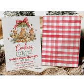 Uitnodiging voor het uitwisselen van kerstkoekjes 