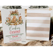 Uitnodiging voor het uitwisselen van kerstkoekjes 