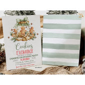 Uitnodiging voor het uitwisselen van kerstkoekjes
