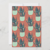 Uitnodiging voor het uitwisselen van Plant (Achterkant)