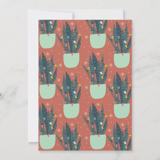 Uitnodiging voor het uitwisselen van Plant (Achterkant)