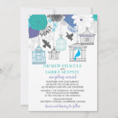  uitnodiging voor het uitzenden van een huwelijk i (Voorkant)