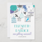  uitnodiging voor het uitzenden van een huwelijk i (Achterkant)