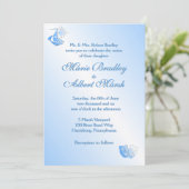 Uitnodiging voor het uitzenden van een sportwedden (Staand voorkant)