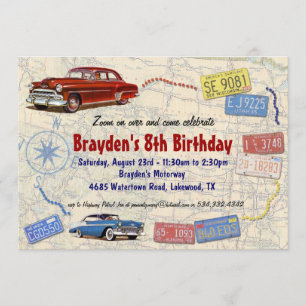 Uitnodiging voor het uitzenden van een treinreis m