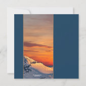 Uitnodiging voor het Uitzicht van het Sunset Mount (Achterkant)