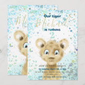 Uitnodiging voor het verjaardagsfeest van de Niger (Voorkant / Achterkant)