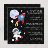 Uitnodiging voor het verjaardagsfeest van de ultra (Voorkant / Achterkant)