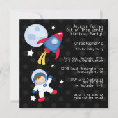 Uitnodiging voor het verjaardagsfeest van de ultra (Voorkant)