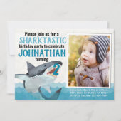 Uitnodiging voor het verjaardagsfeestje van de wit (Voorkant)