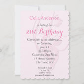 Uitnodiging voor het verjaardagsfeestje van een el (Achterkant)