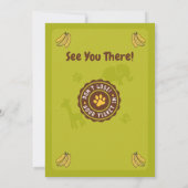 Uitnodiging voor het verjaardagspaspoort van het k (Achterkant)