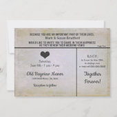 Uitnodiging voor het vernieuwen van weduwen, nieuw (Achterkant)