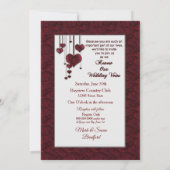 Uitnodiging voor het vernieuwen van weduwen, Red/S (Achterkant)