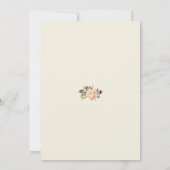 Uitnodiging voor het verouderen van wijn (Achterkant)