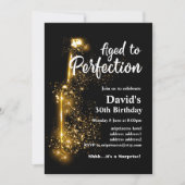 Uitnodiging voor het verouderen van wijn (Voorkant)