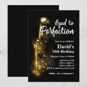 Uitnodiging voor het verouderen van wijn (Voorkant / Achterkant)