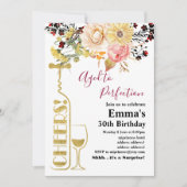 Uitnodiging voor het verouderen van wijn (Voorkant)