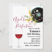 Uitnodiging voor het verouderen van wijn (Voorkant)