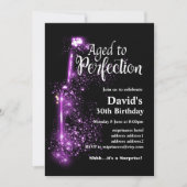 Uitnodiging voor het verouderen van wijn (Voorkant)