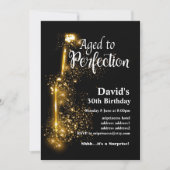 Uitnodiging voor het verouderen van wijn (Voorkant)