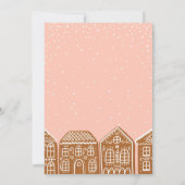 Uitnodiging voor het versieren van een peperkoekhu (Achterkant)