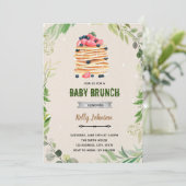 Uitnodiging voor het vieren van Brunch (Staand voorkant)