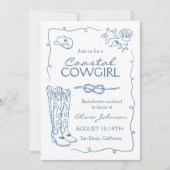 Uitnodiging voor het weekendprogramma van Coastal  (Voorkant)