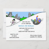 Uitnodiging voor het winterfeest van BOY Snow (Voorkant)